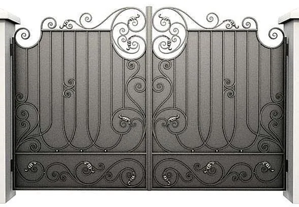 Распашные ворота Commander-15 (Нитроэмаль)