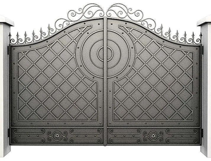 Распашные ворота Commander-8 (Нитроэмаль)