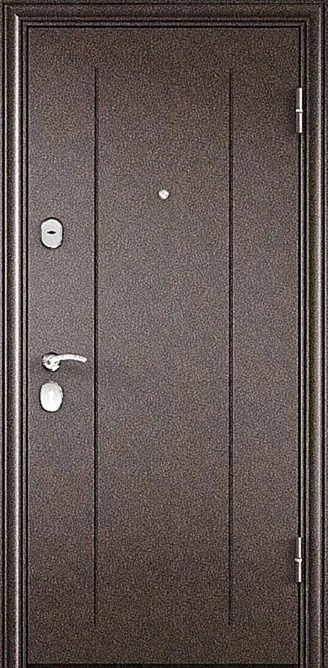 Входная дверь Aurora-1 (Порошковое напыление / МДФ ПВХ) - внешняя сторона
